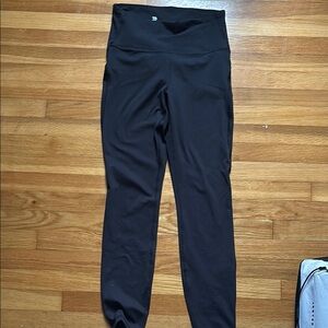 Black High-Waisted Leggings